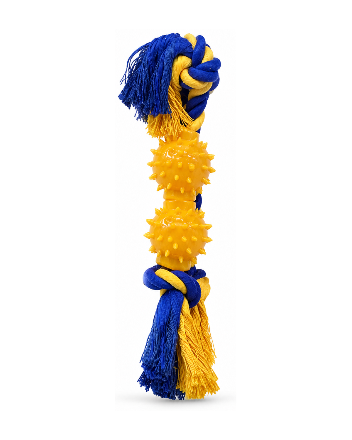 Rope Spiky Ball Dog Toy